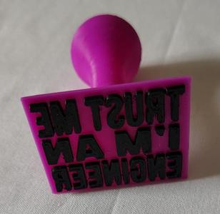 Ink stamp seal