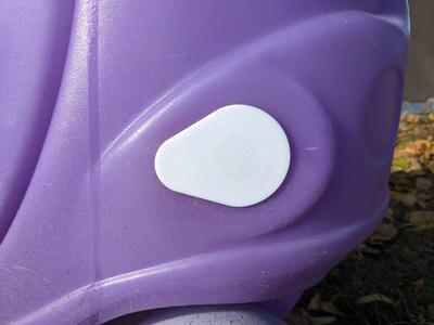 Little Tikes Cozy Coupe Gas Cap Block Off Plate