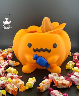 Pumpkin candy bowl