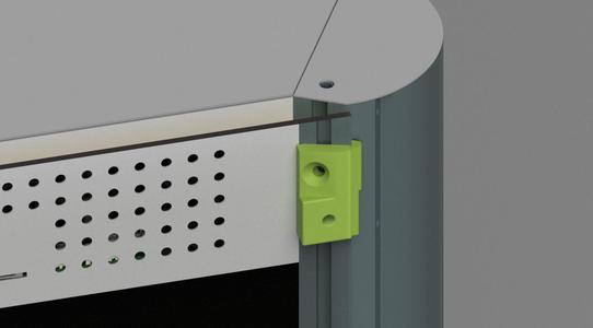 FLSUN SR (SuperRacer) Enclosure accessories - Accessori di fissaggio pannelli chiusura