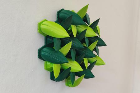 Leafy Garden Wall Sculpture