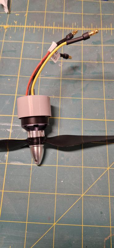 3DPrintlab Piper J3 CUB new fully parametrised motor mount