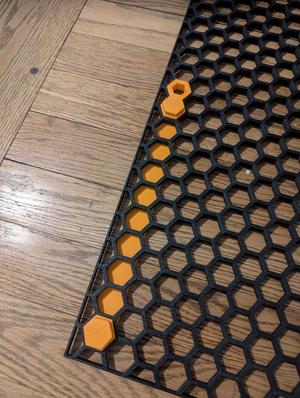 HSW OpenSCAD Double Sided Tape Mounting Hardware