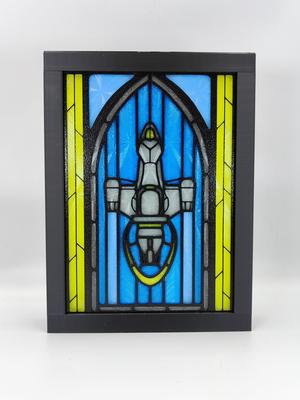 Firefly Serenity Stained Glass Light Box