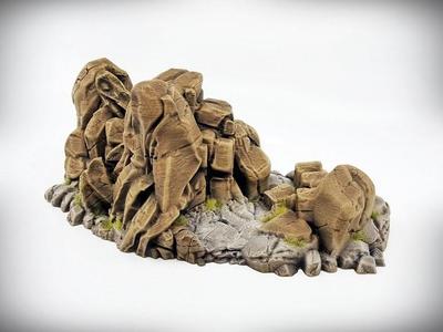 Craggy Outcropping B