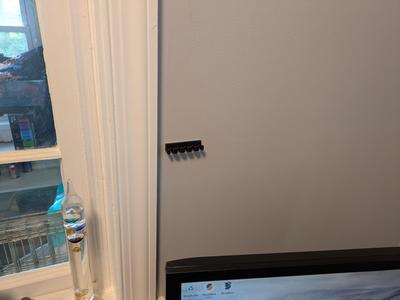 USB cable hanger-organizer