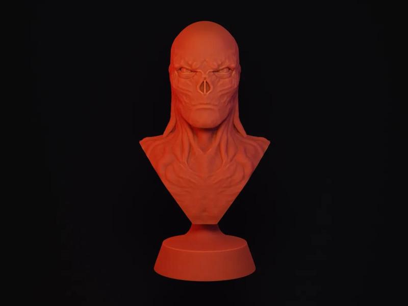 Vecna Bust from Stranger Things   