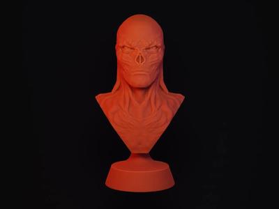 Vecna Bust from Stranger Things   