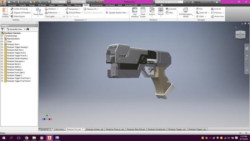 Paralyser Gun (Metroid)