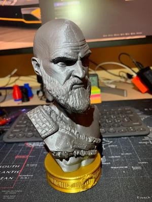 KRATOS BUST BOBBLEHEAD   