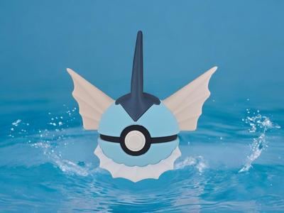 #0134 Vaporeon Pokéball - Multiparts
