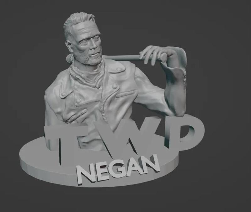 Negan busta TWD   