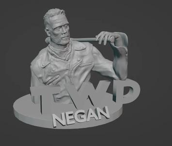 Negan busta TWD   