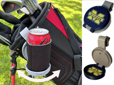 Zero Gravity U Michigan Folding Drink Holder Golf