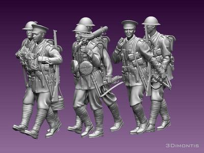 British soldiers ww1