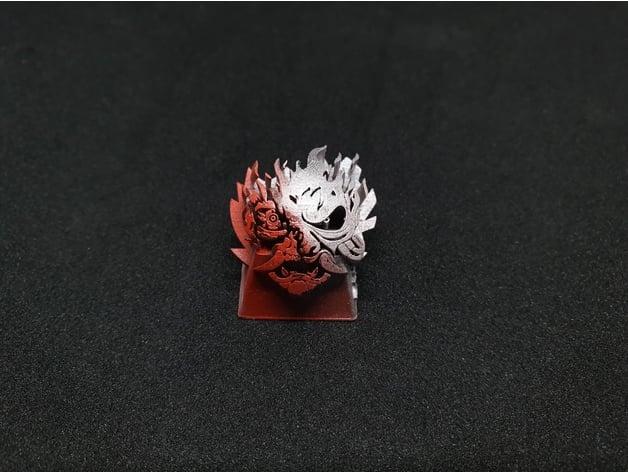 Cyberpunk 2077 Samurai CherryMX keycap