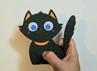 Dr Kitty & Mr Hyde Halloween Toy / Decoration