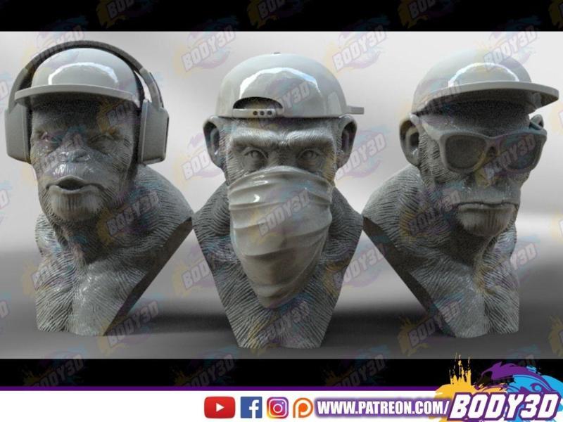 3 Wise Monkeys