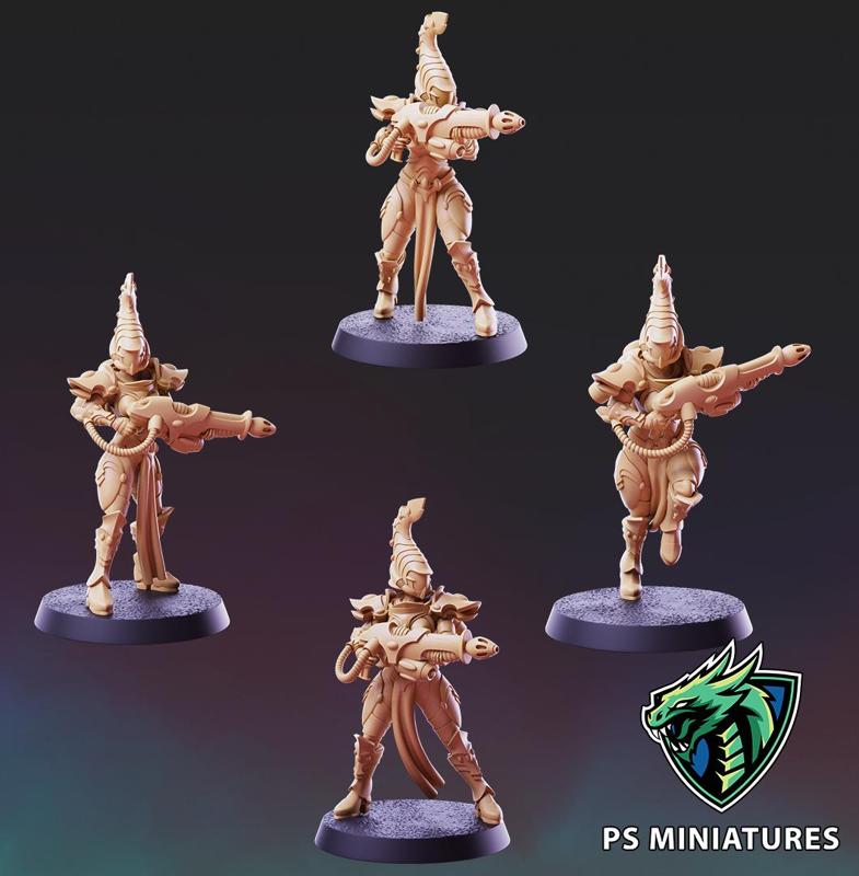 Space Elf Subjugator Female - Bundle + Pinups