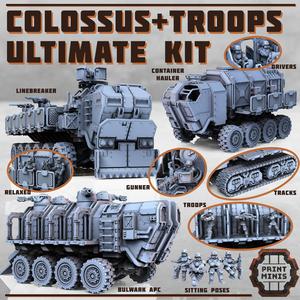 Colossus Hauler w/ Troopers Ultimate Kit