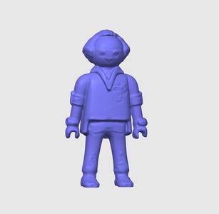 Doc Emmett Brown Playmobil figure