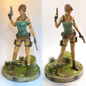 Classic Lara Croft Tomb Raider Figure 3D print STLs
