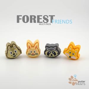 Forest Friends Multi-Pack - Fidget Keychain [Personal Use Only]