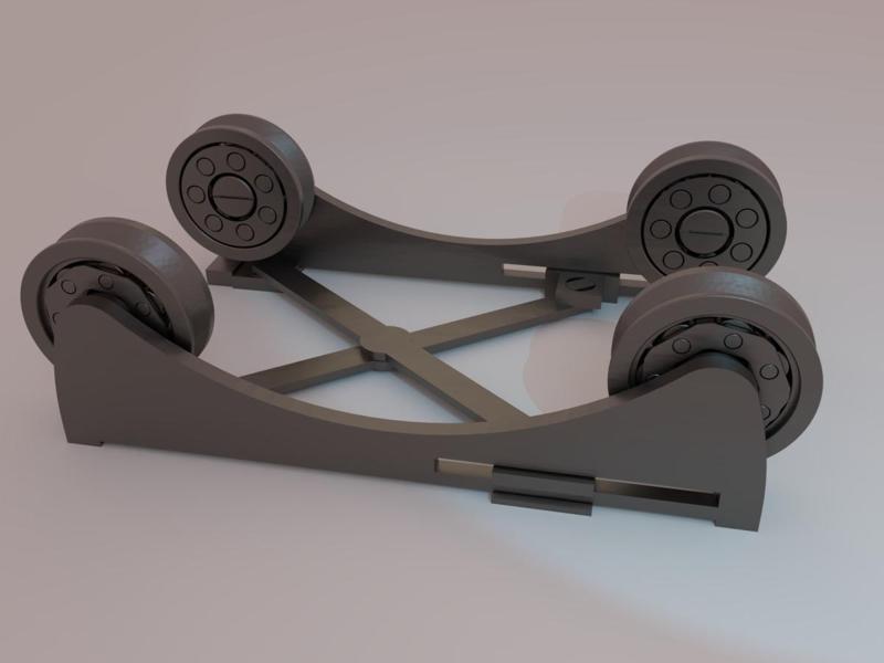 Adjustable spool holder