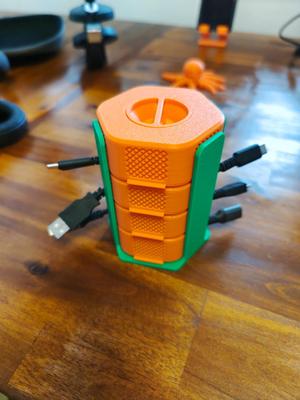 Portable Cable Organizer Holder