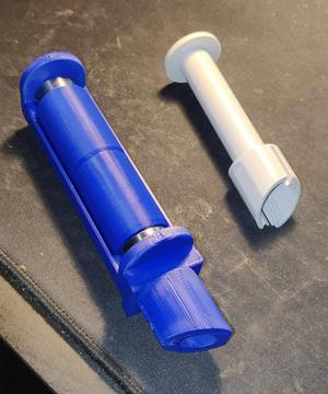 Bambu Lab A1 Mini spool filament holder with 608 bearings