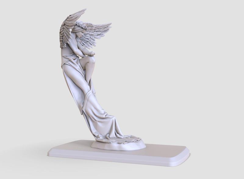 ANGEL statue of with wings