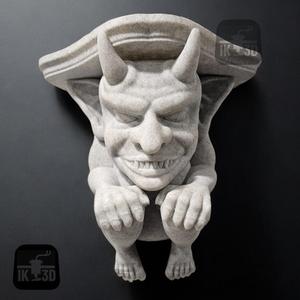 Gargoyle Shelf / 3MF Included / No Supports