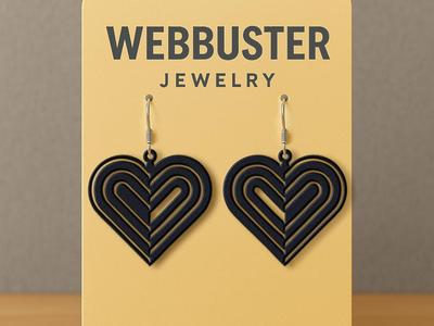 Heartwave of Love Earrings