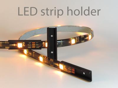 8 - 10 - 12 mm LED strip holder