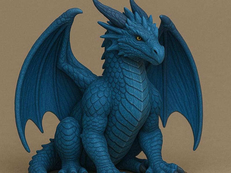 Blue Dragon miniature