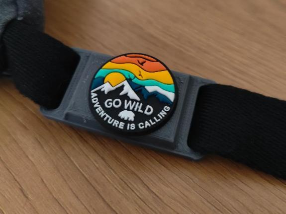 Molle tag for crocs charm