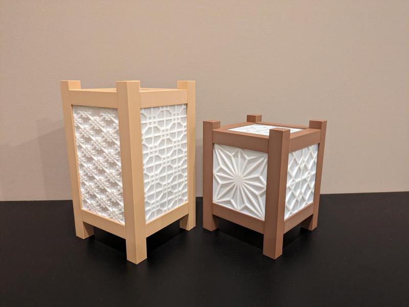 Kumiko desk lamp