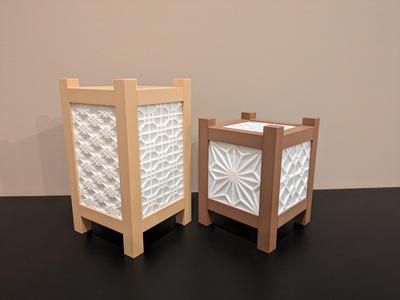 Kumiko desk lamp