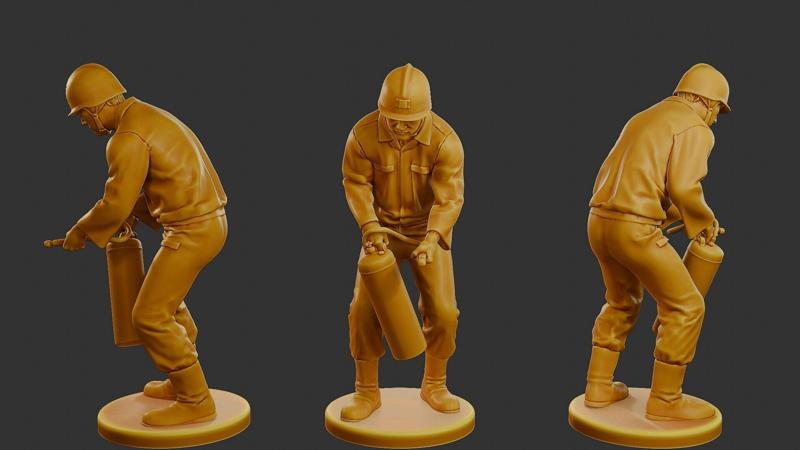 Czechoslovakian firefighter 90s 015