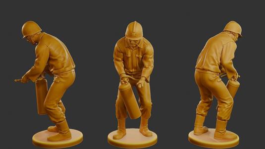 Czechoslovakian firefighter 90s 015