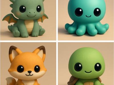 Cute Chibi animals 