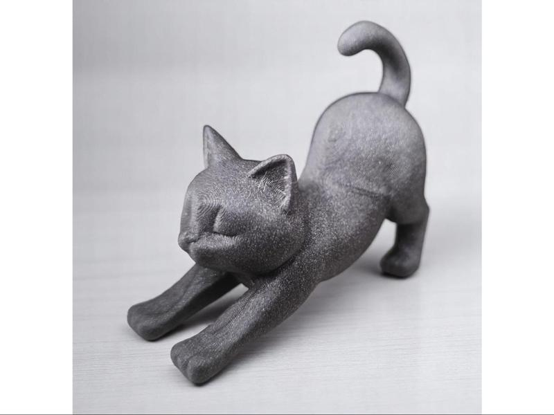 Stretching Cat