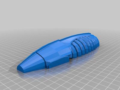IRL Freddy Faz Blaster shell From Five Nights at Freddy's Security Breach
