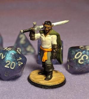 Elf D&D Miniature