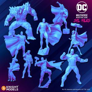 Superman World - Store pack (9 Miniatures - 20 Files)