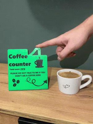 Coffee counter