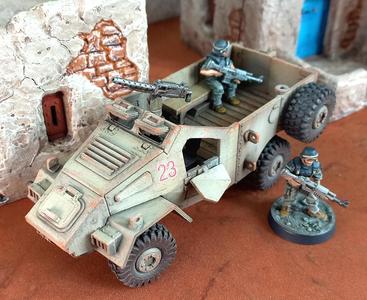 Armored Car - 3D Printable for 28mm Wargames