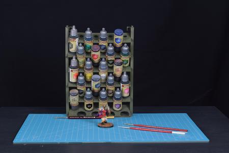 Paint tower rack