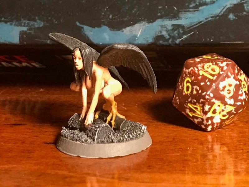 Harpy from the D&D Essentials Kit