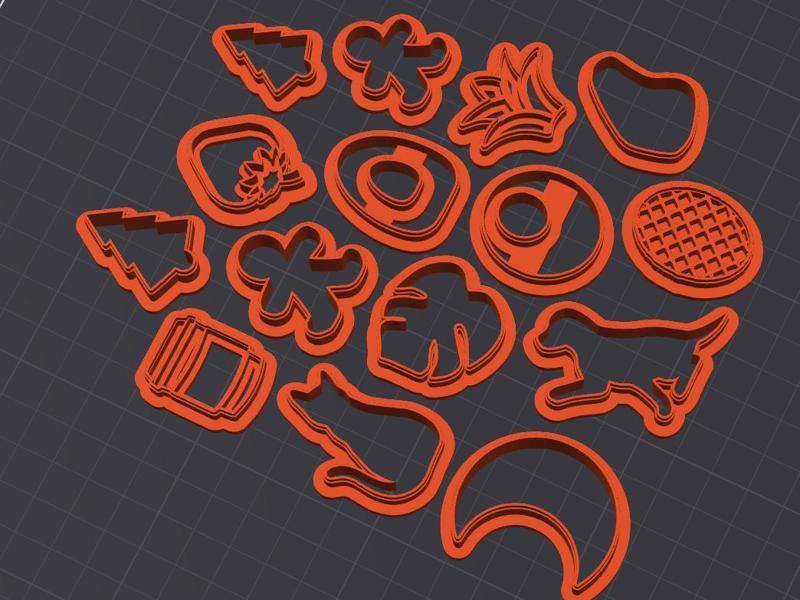 Polymer Clay Cutter Set - Random Edition for April